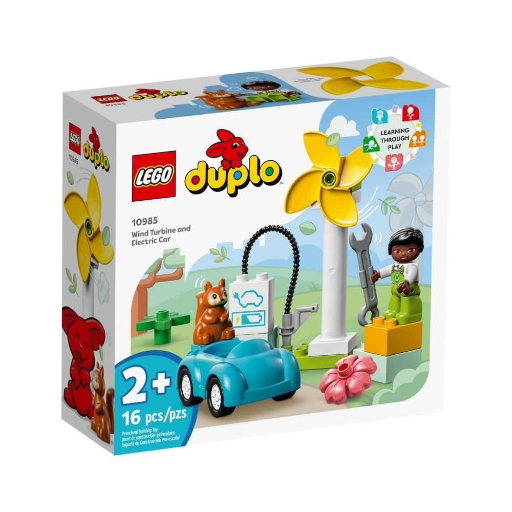 LEGO® DUPLO® 10985 Szélturbina és elektromos autó