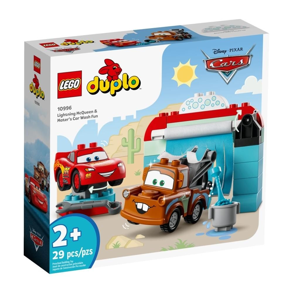 LEGO® DUPLO® 10996 Villám McQueen és Matuka vidám autómosása