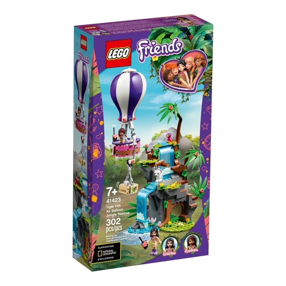 LEGO® Friends 41423 Hőlégballonos tigris mentőakció