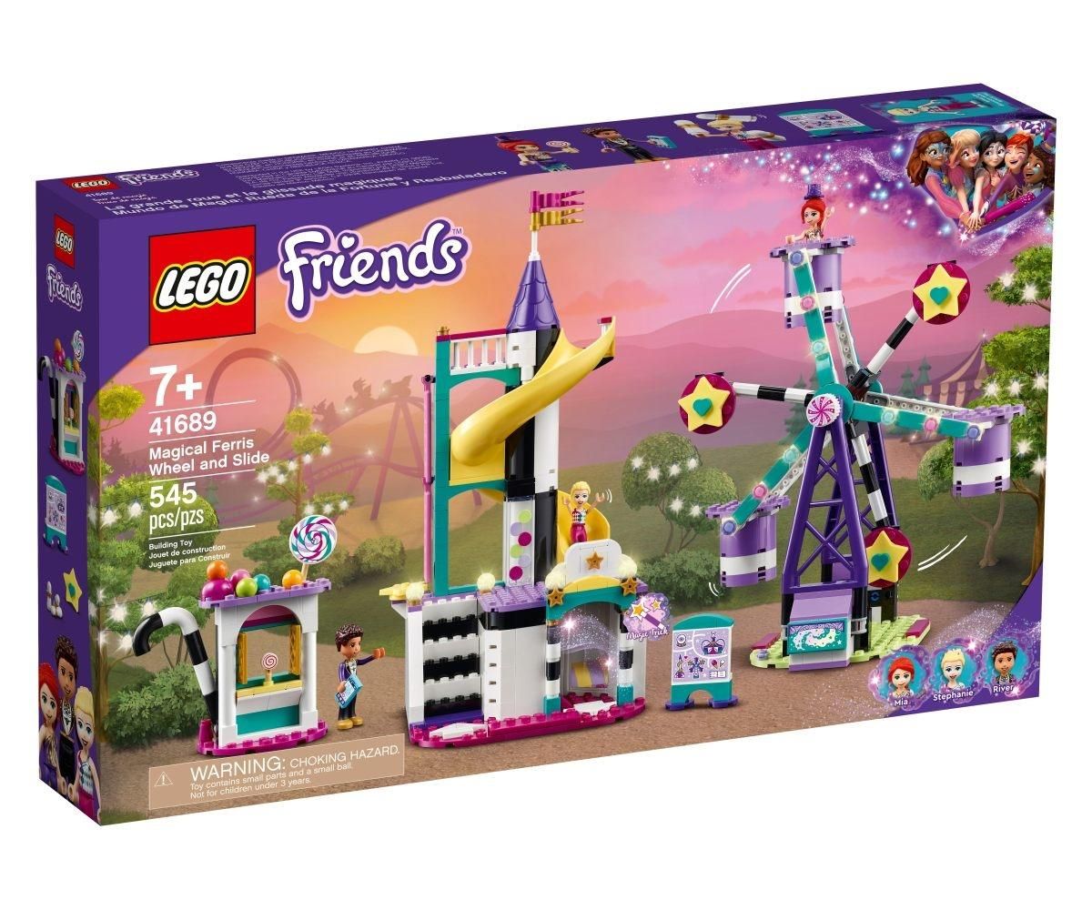 LEGO® Friends 41689 Varázslatos óriáskerék és csúszda