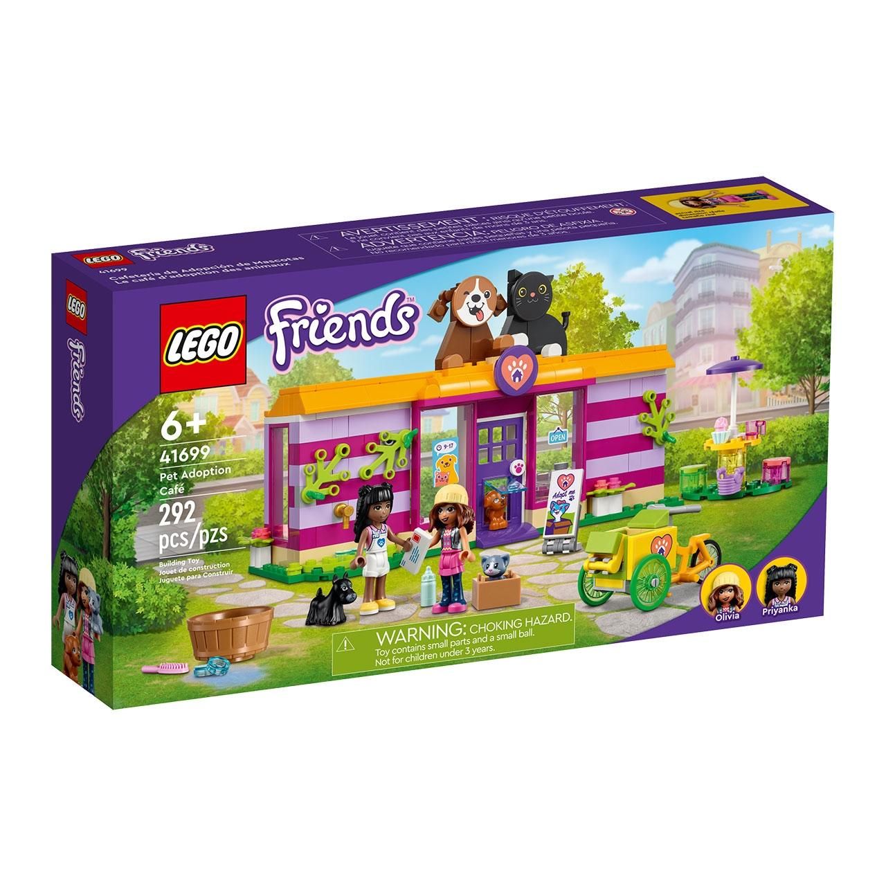 LEGO® Friends 41699 Kisállat örökbefogadó kávézó