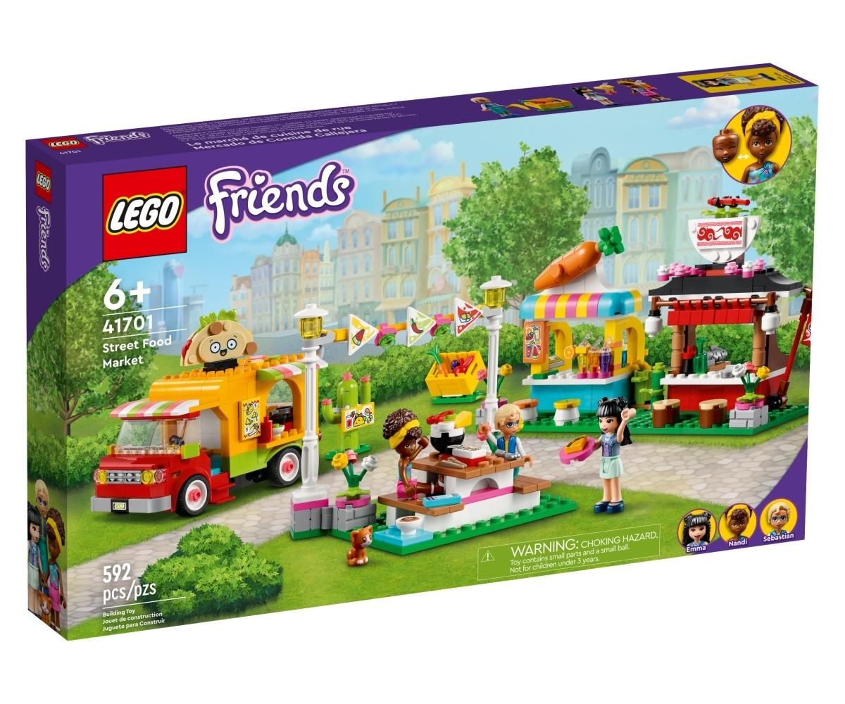 LEGO® Friends 41701 Street Food piac