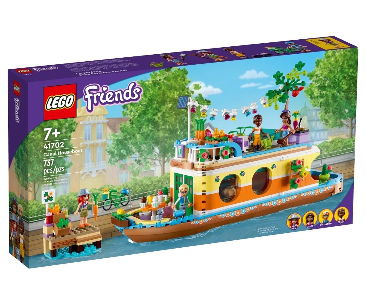 LEGO® Friends 41702 Lakóhajó a csatornán