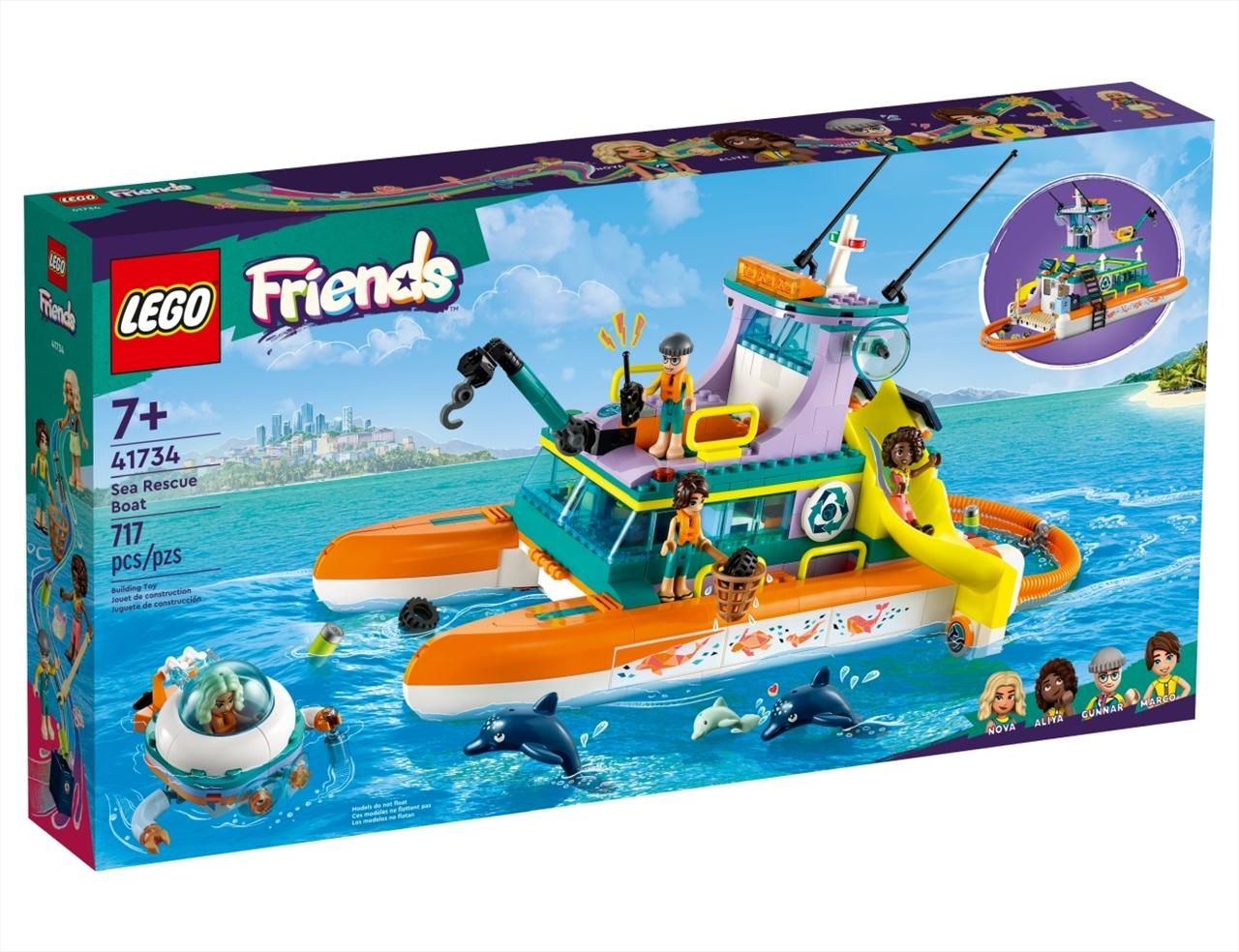 LEGO® Friends 41734 Tengeri mentőhajó