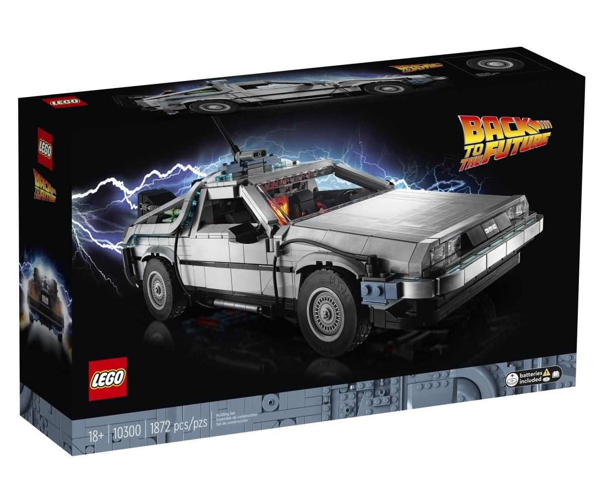 LEGO® Icons 10300 Vissza a jövőbe időgép