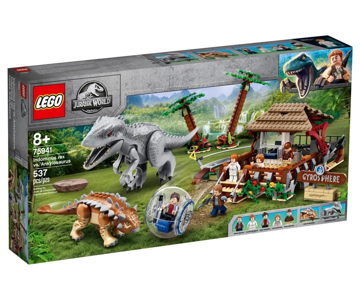 LEGO® Jurassic World 75941 Indominus Rex az Ankylosaurus? ellen