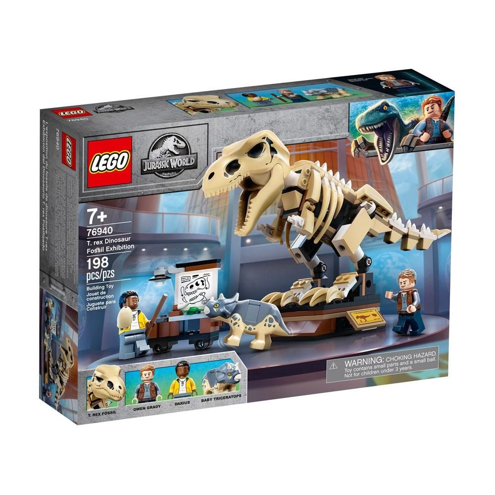 LEGO® Jurassic World 76940 T-Rex dinoszaurusz őskövület kiállítás