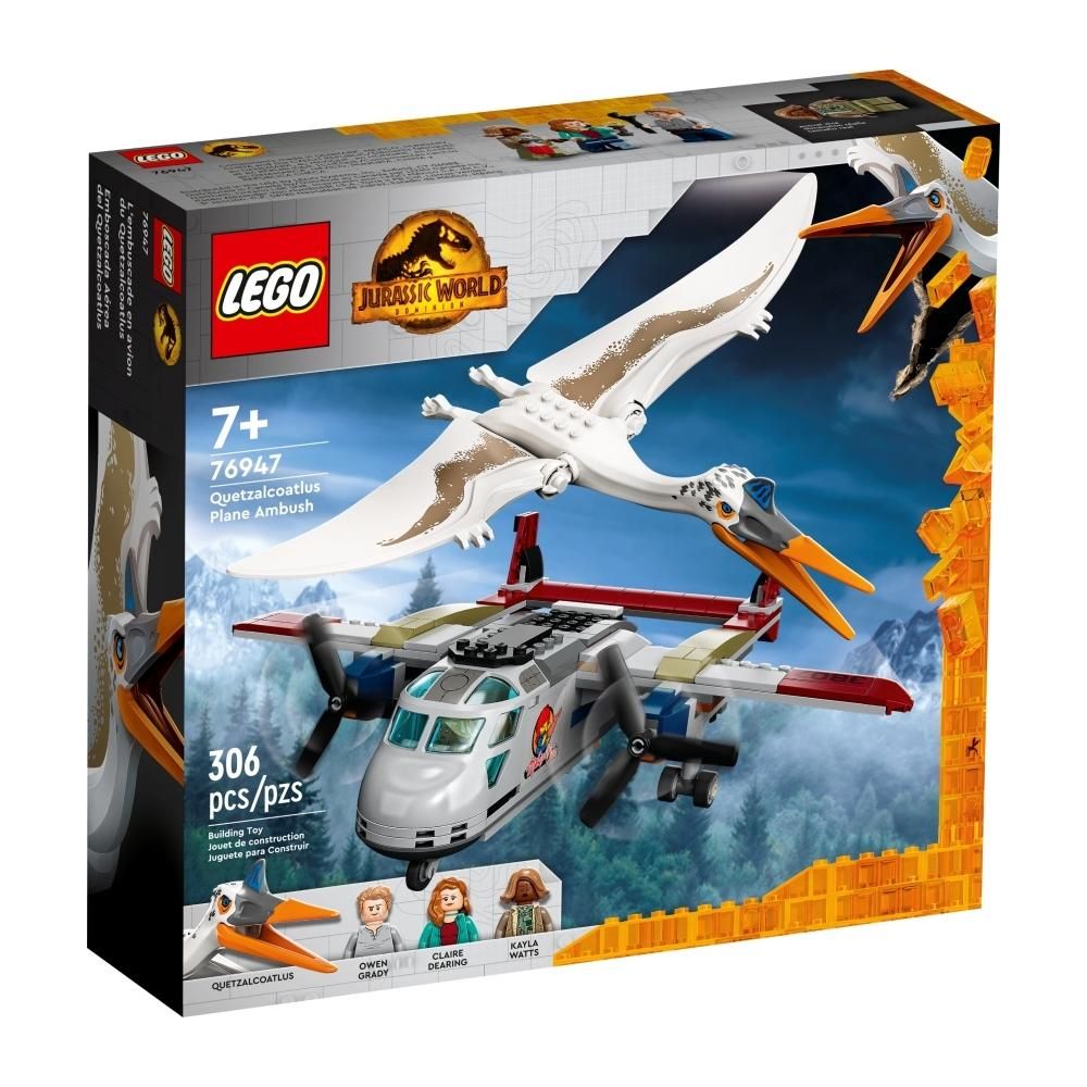 LEGO® Jurassic World 76947 Quetzalcoatlus: repülőgépes támadás