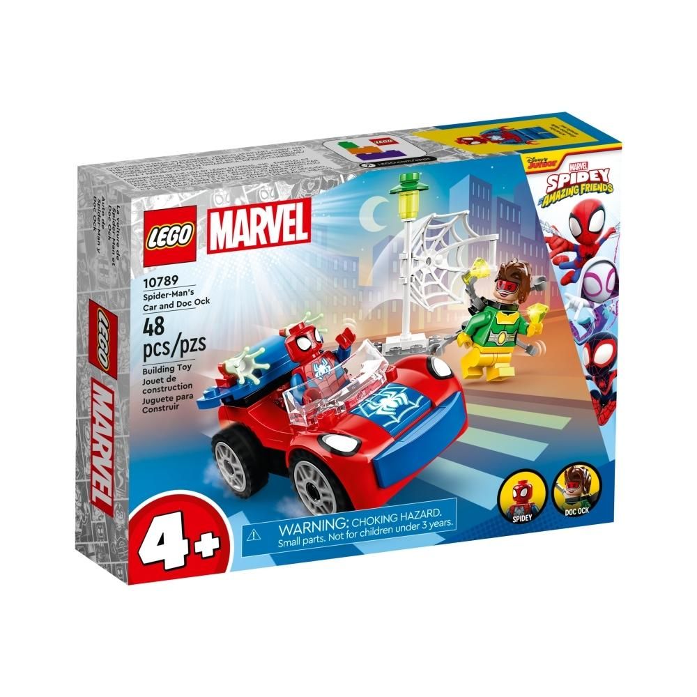 LEGO® Marvel 10789 Pókember autója és Doktor Oktopusz