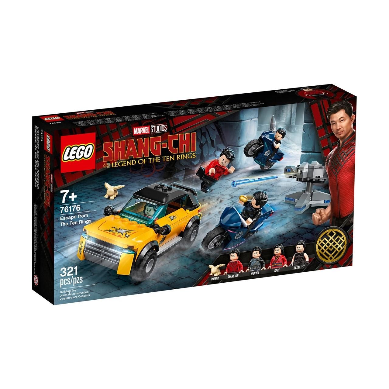 LEGO® Marvel 76176 Shang Chi Menekülés a tíz gyűrűtől