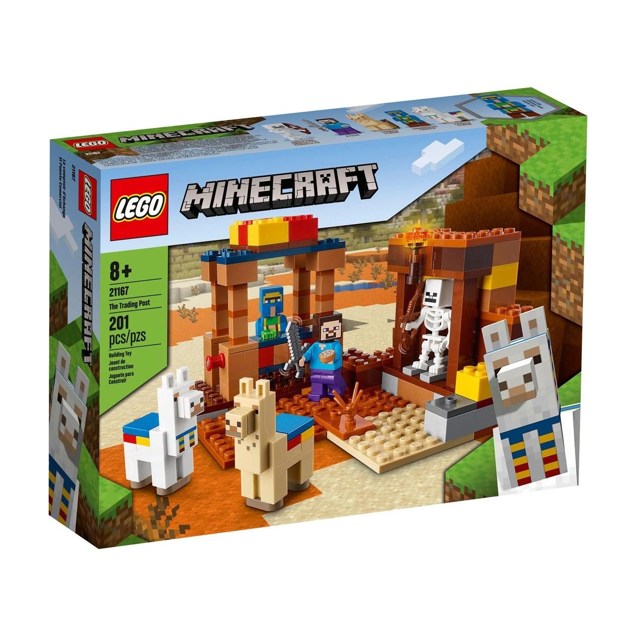 LEGO® Minecraft 21167 A kereskedelmi állomás