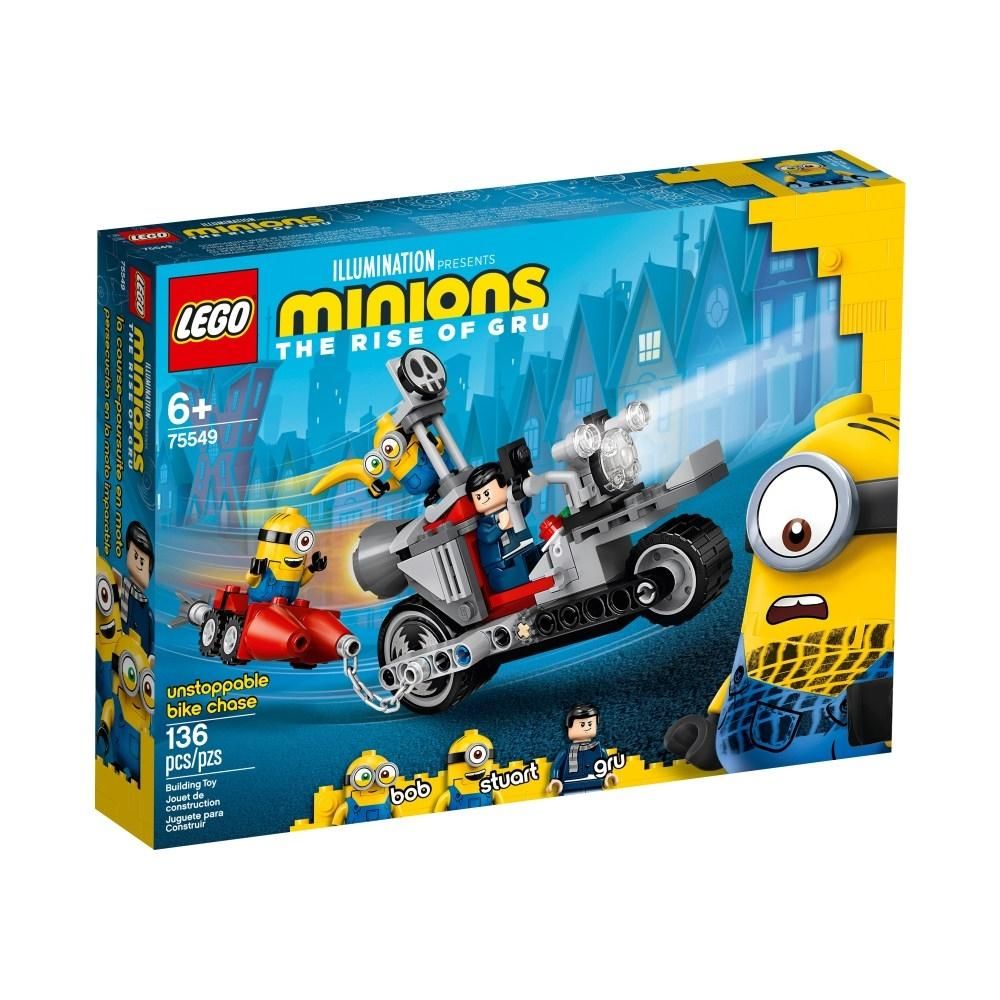 LEGO® Minions 75549 Megállíthatatlan motoros üldözés