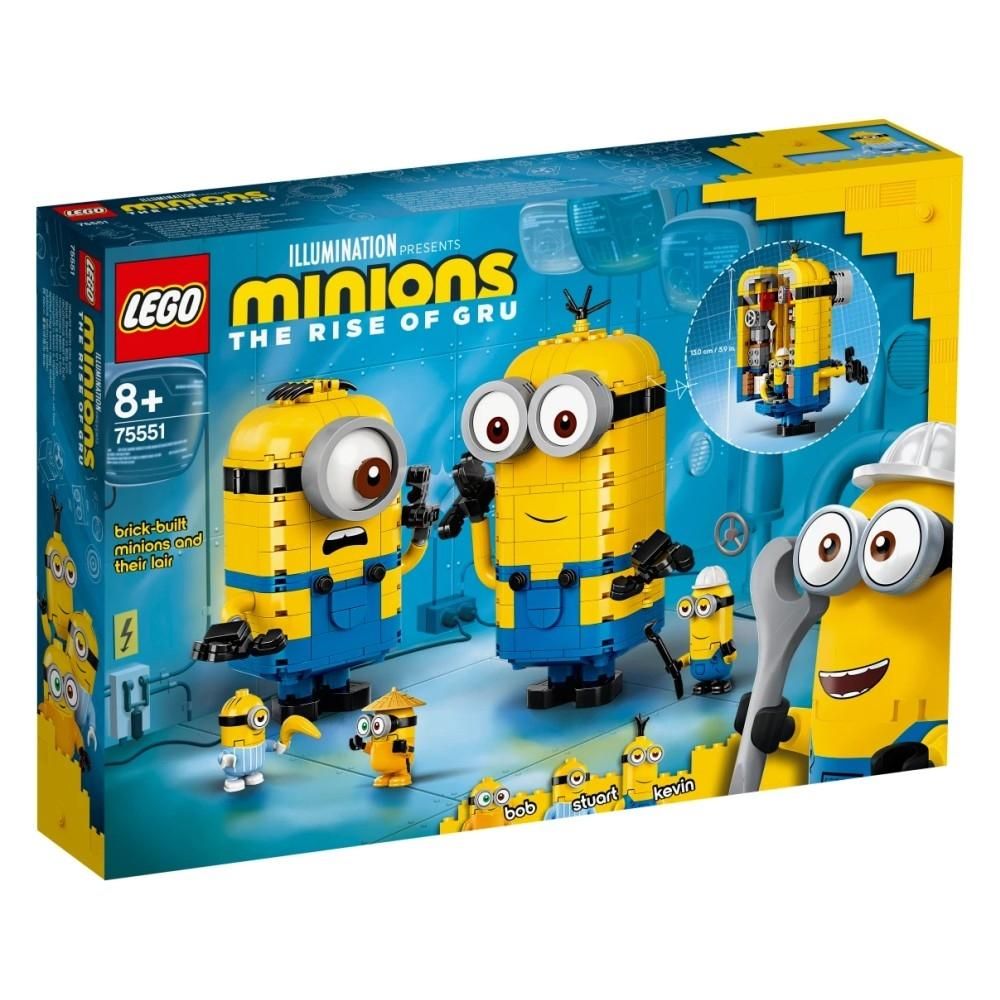 LEGO® Minions 75551 Kocka minyonok és barlangjuk
