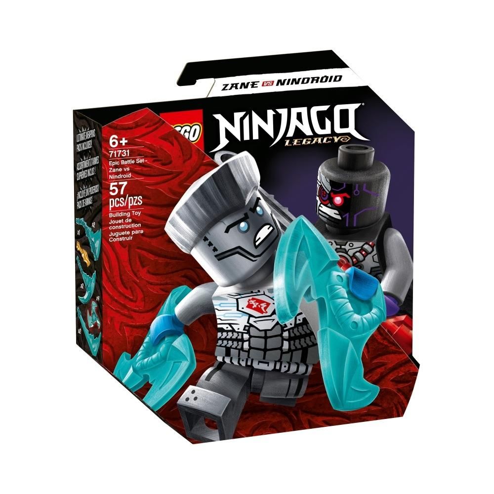 LEGO® Ninjago 71731 Hősi harci készlet - Zane vs Nindroid
