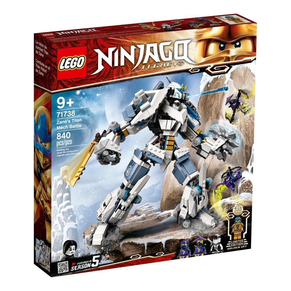 LEGO® Ninjago 71738 Zane mechanikus Titánjának csatája