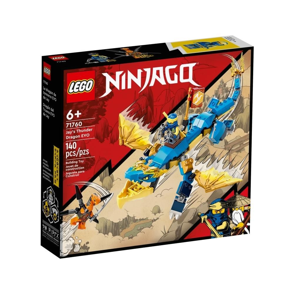 LEGO® Ninjago 71760 Jay mennydörgő EVO sárkánya