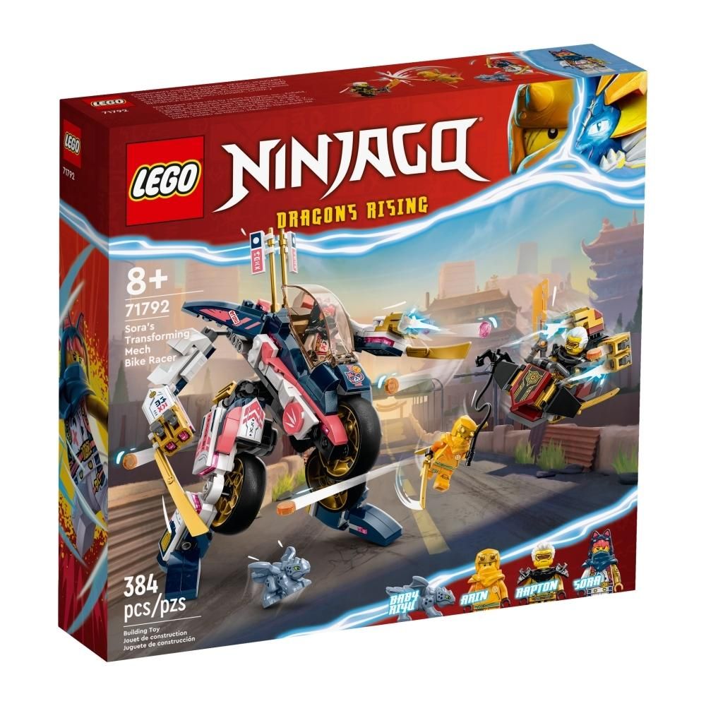 LEGO® Ninjago 71792 Sora átalakítható robot versenymotorja