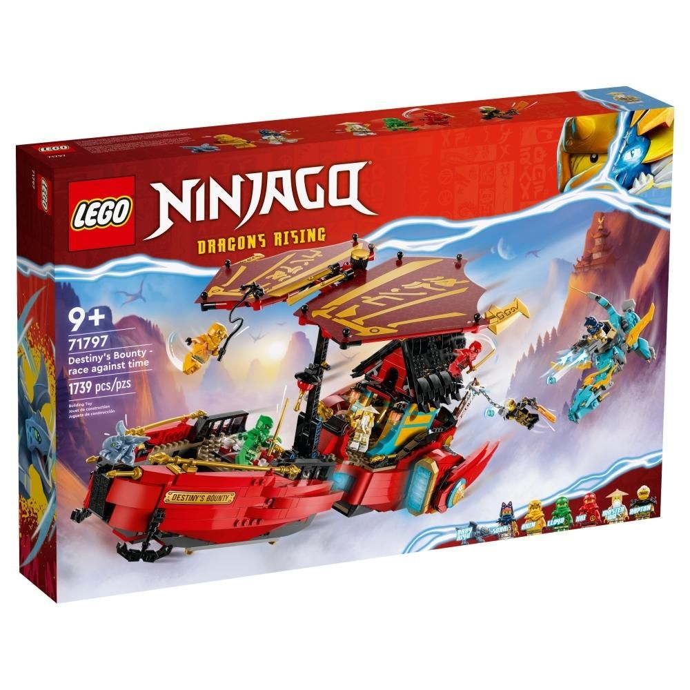 LEGO® Ninjago 71797 A Sors Adománya - versenyfutás az idővel