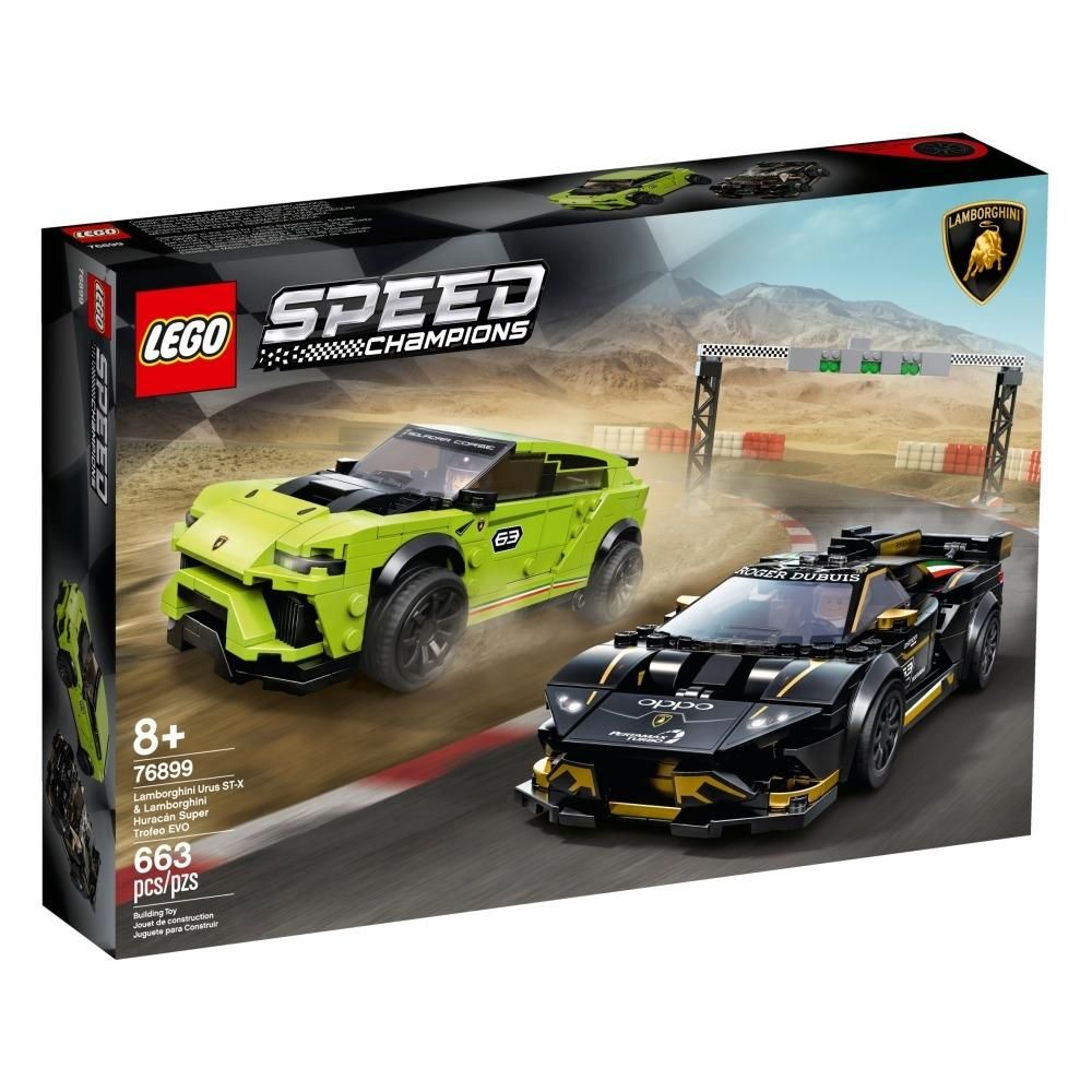 LEGO® Speed Champions 76899 Lamborghini Urus ST-X & Lamborghini Hura