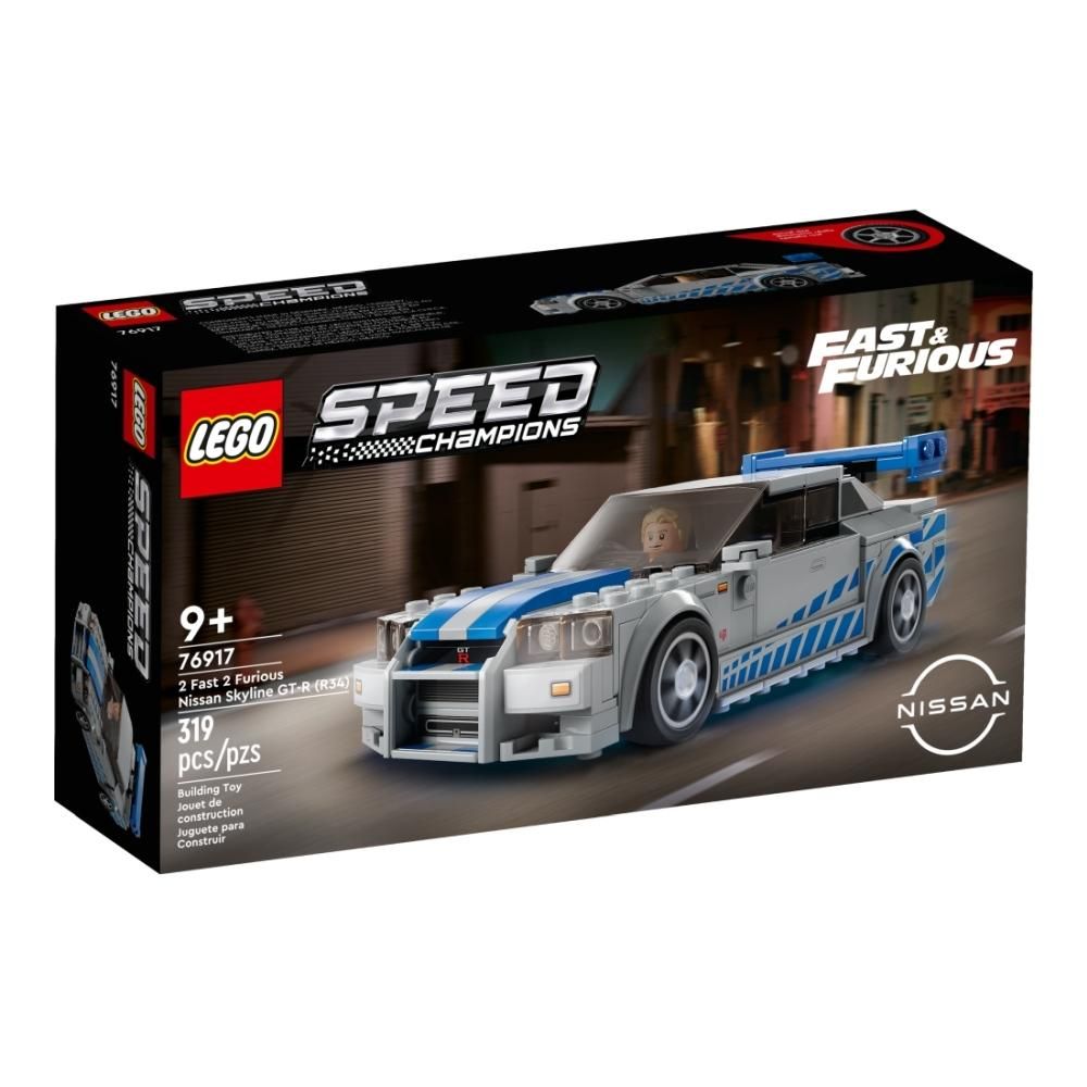 LEGO® Speed Champions 76917 2 Fast 2 Furious Nissan Skyline GT-R (R34)