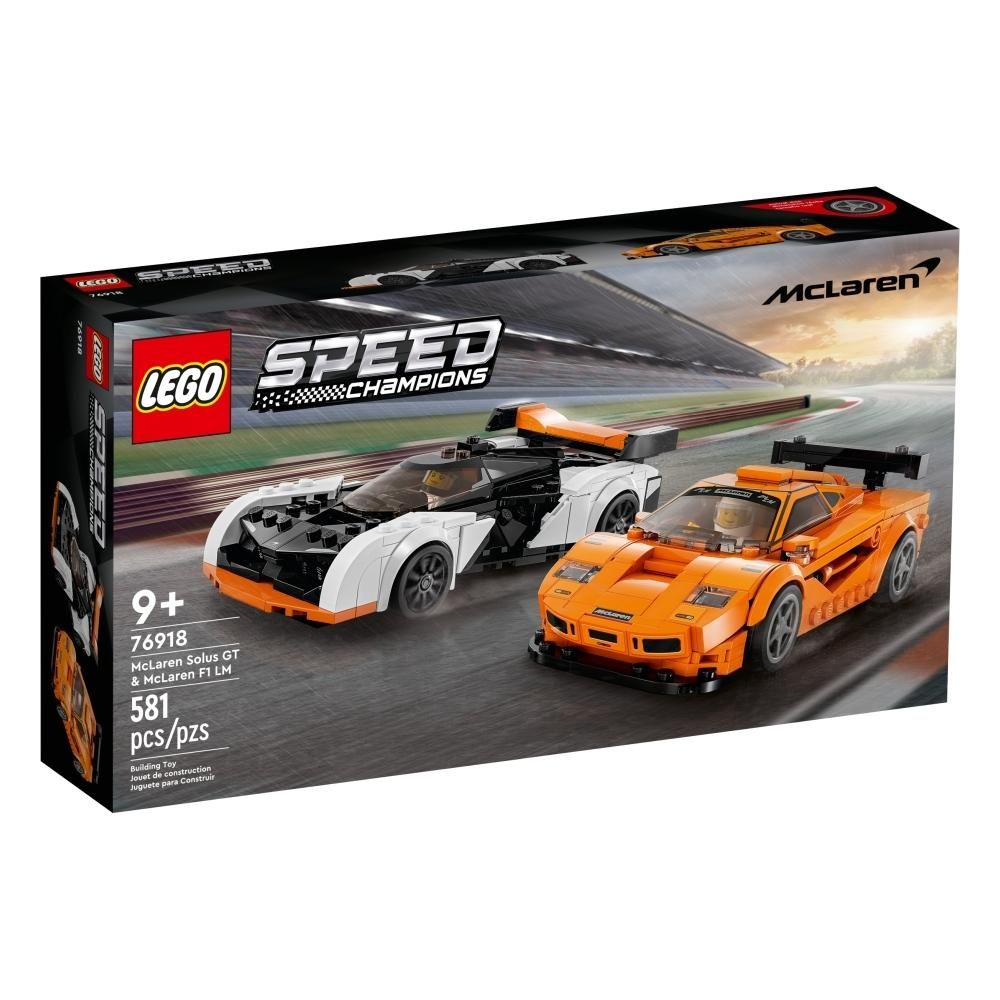 LEGO® Speed Champions 76918 McLaren Solus GT & McLaren F1 LM