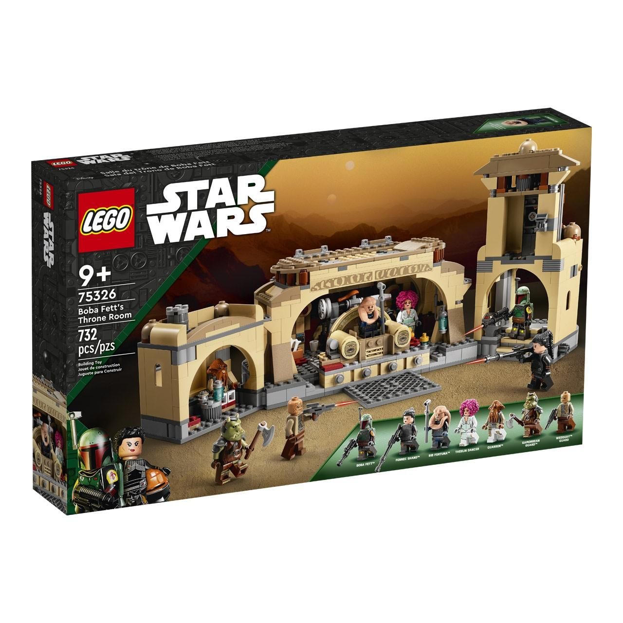 LEGO® Star Wars 75326 Boba Fett trónterme