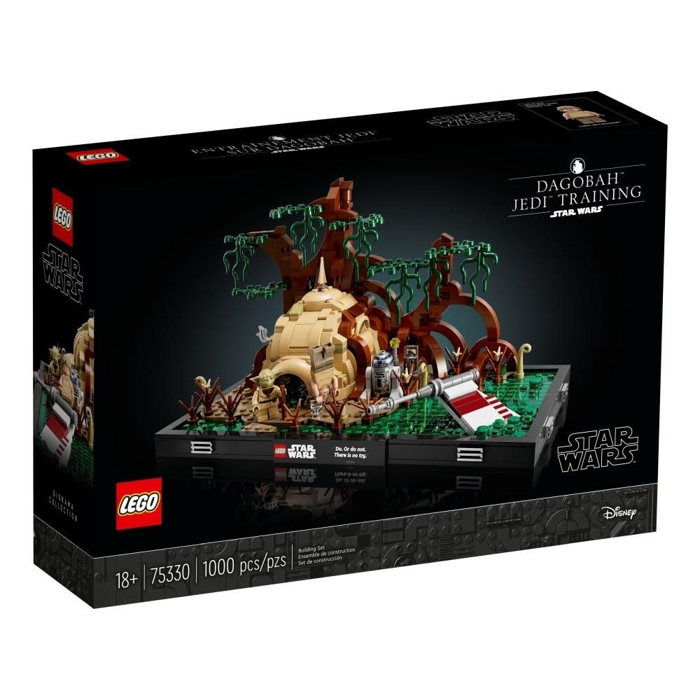 LEGO® Star Wars 75330 Jedi kiképzés a Dagobah bolygón dioráma