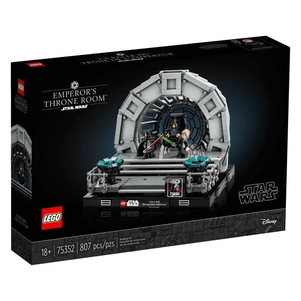 LEGO® Star Wars 75352 Császári trónterem dioráma
