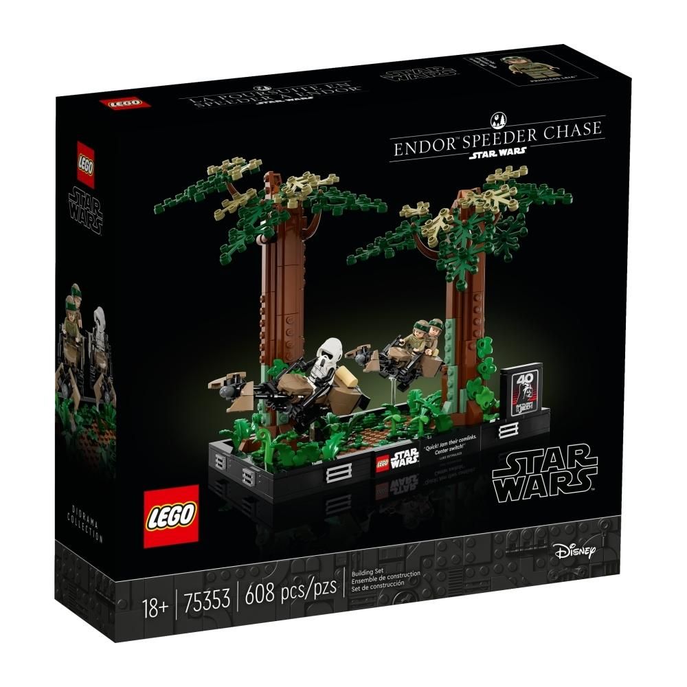 LEGO® Star Wars 75353 Endor sikló üldözés dioráma