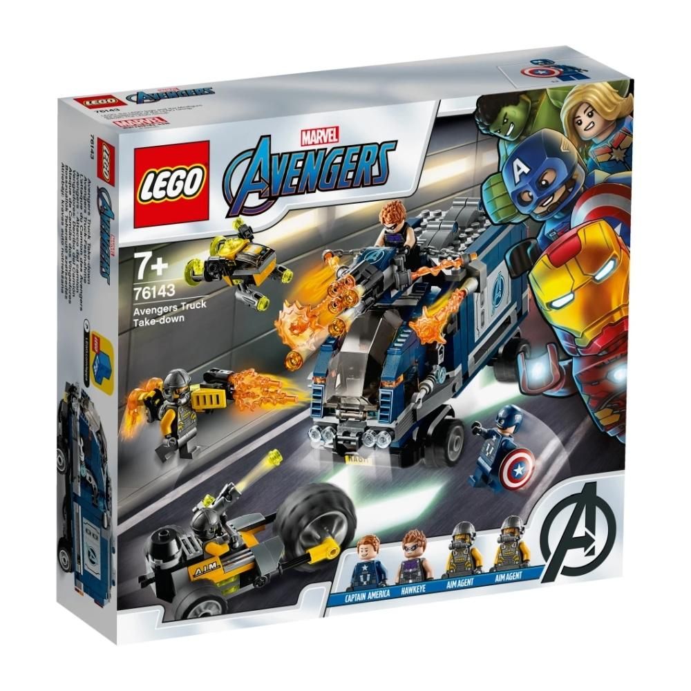 LEGO® Super Heroes 76143 Bosszúállók Teherautós üldözés
