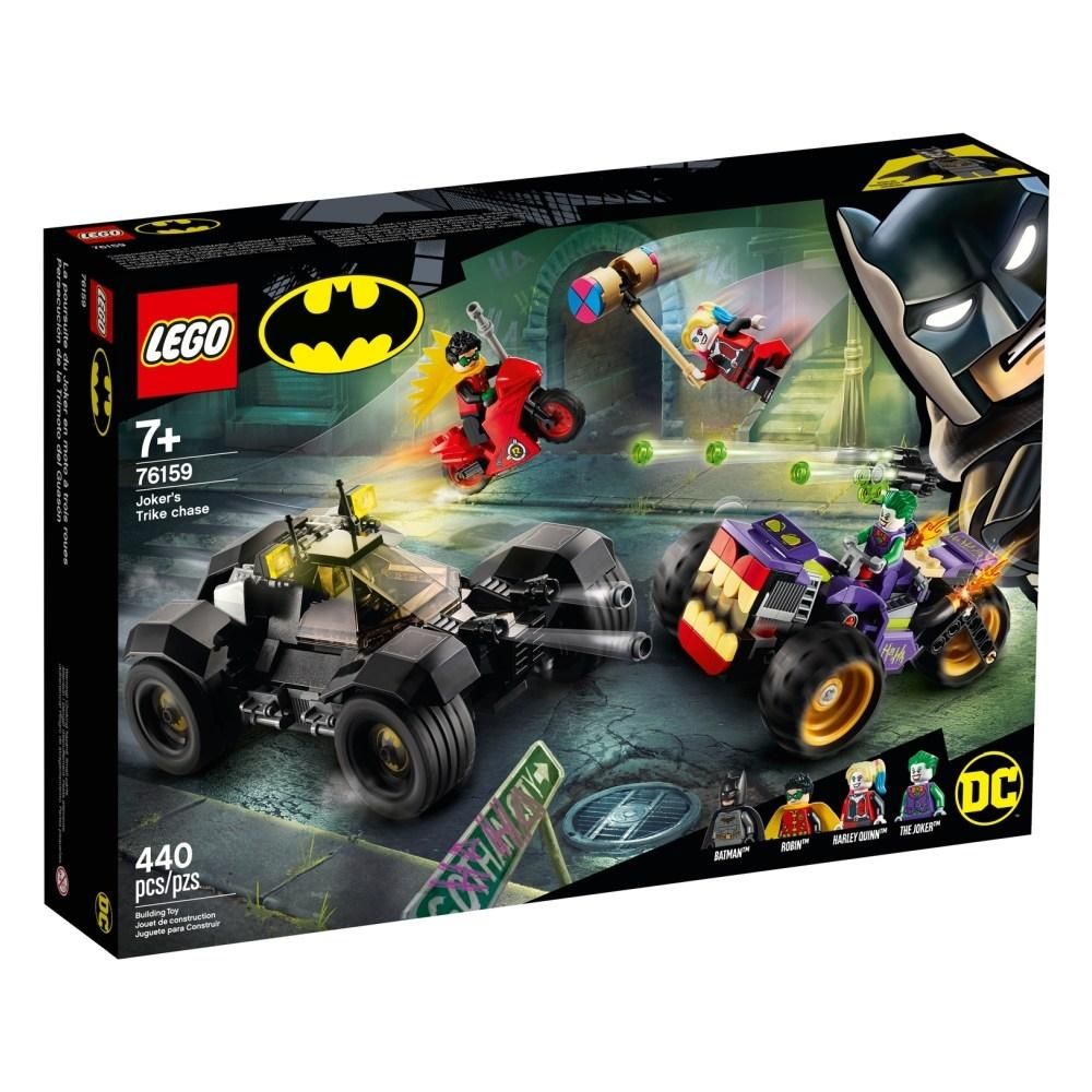 LEGO® Super Heroes 76159 Joker üldözése háromkerekűn
