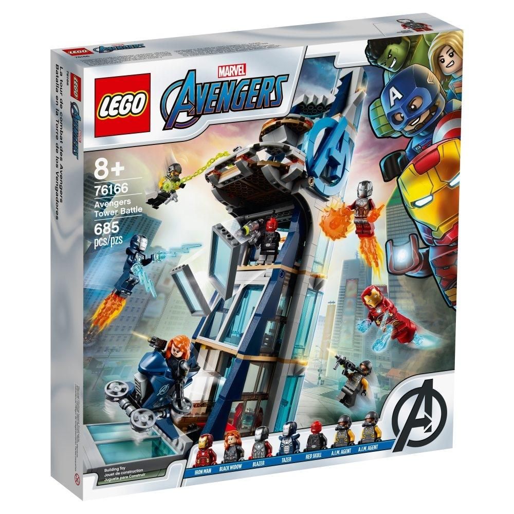 LEGO® Super Heroes 76166 Bosszúállók Csata a toronynál