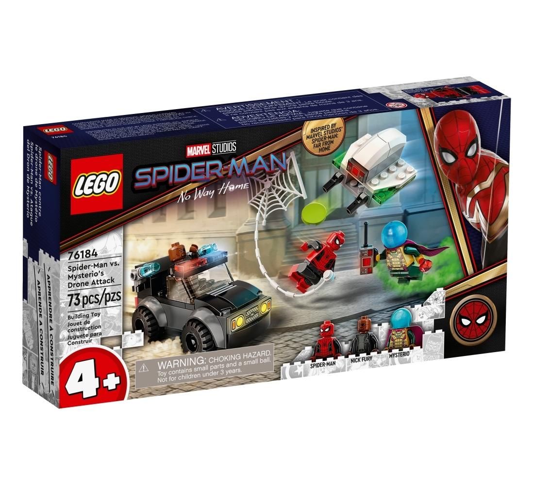 LEGO® Super Heroes 76184 Pókember vs. Mysterio dróntámadása