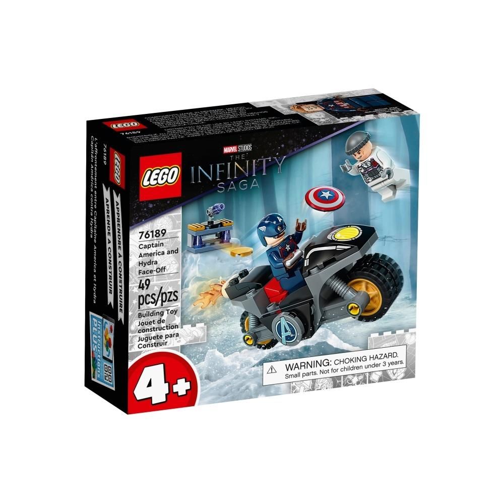 LEGO® Super Heroes 76189 Amerika Kapitány és Hydra szemtől szembe