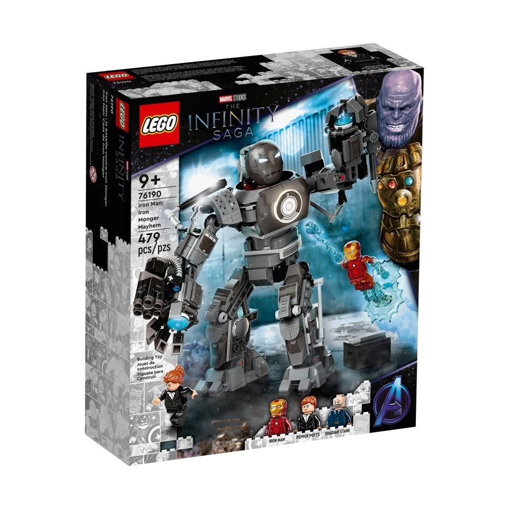 LEGO® Super Heroes 76190 Vasember: Vasmángorló küzdelme