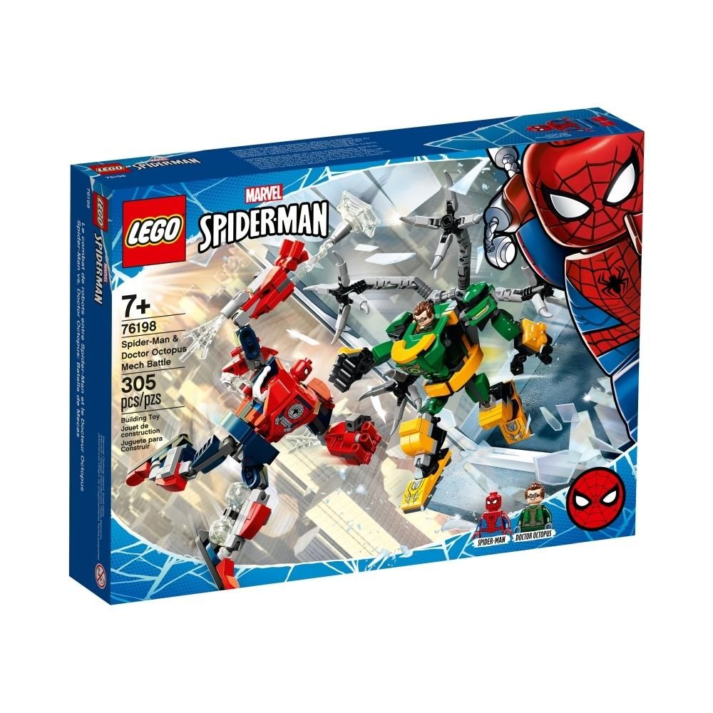 LEGO® Super Heroes 76198 Pókember és Doktor Oktopusz robotcsatája