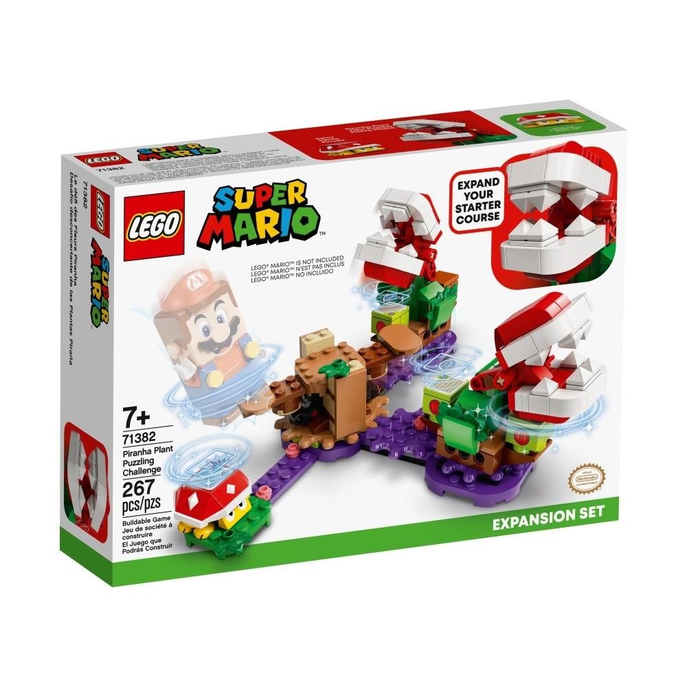 LEGO® Super Mario 71382 A Piranha növény rejtélyes feladata kiegészítő készlet