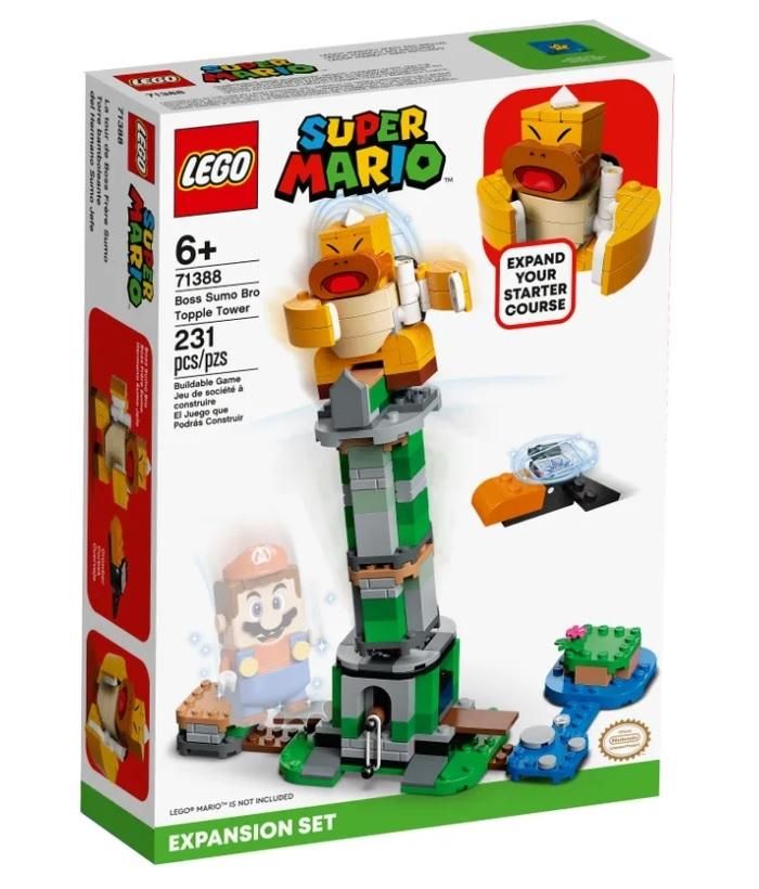 LEGO® Super Mario 71388 Boss Sumo Bro Toronydöntő kiegészítő szett
