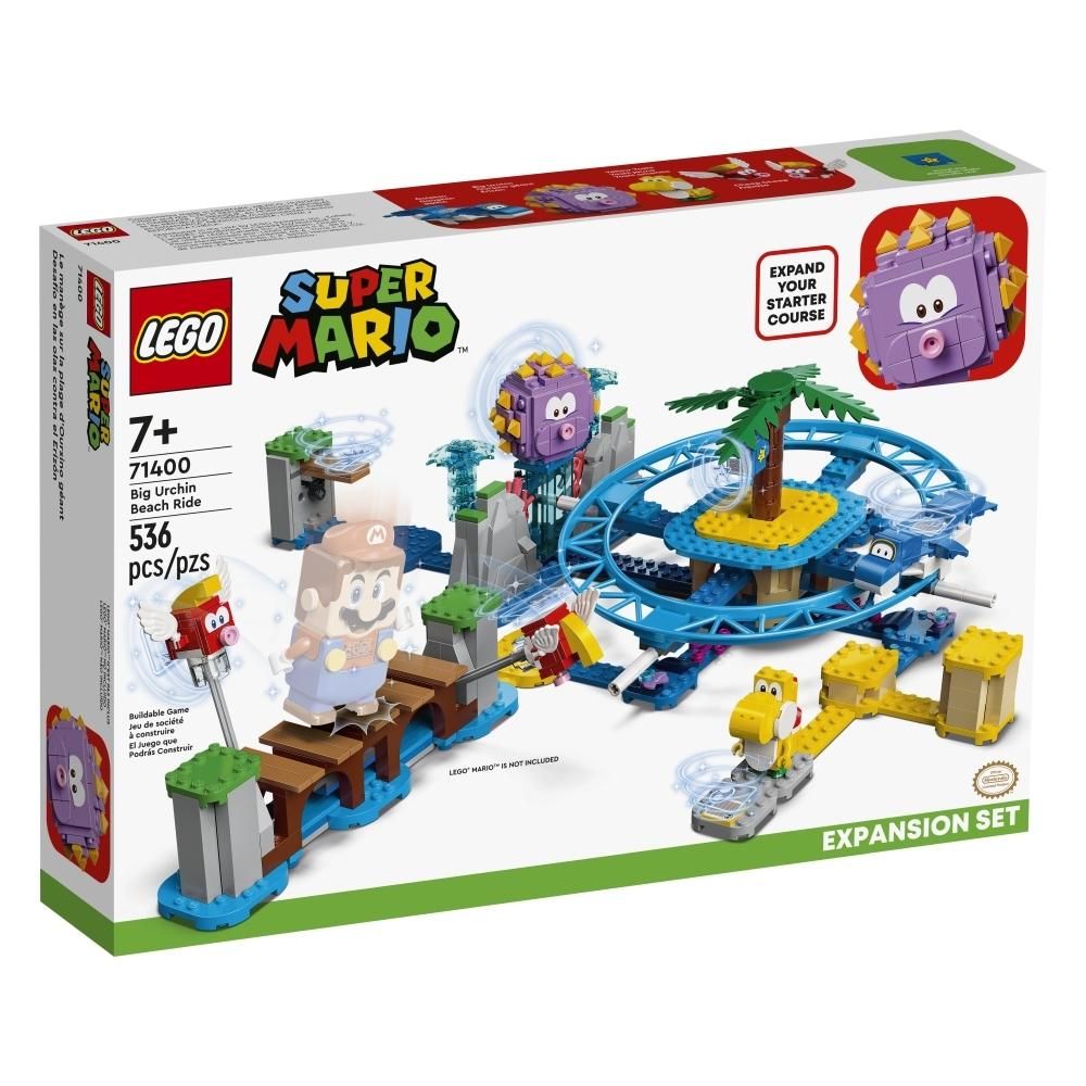 LEGO® Super Mario 71400 Big Urchin tengerparti pálya kiegészítő szett