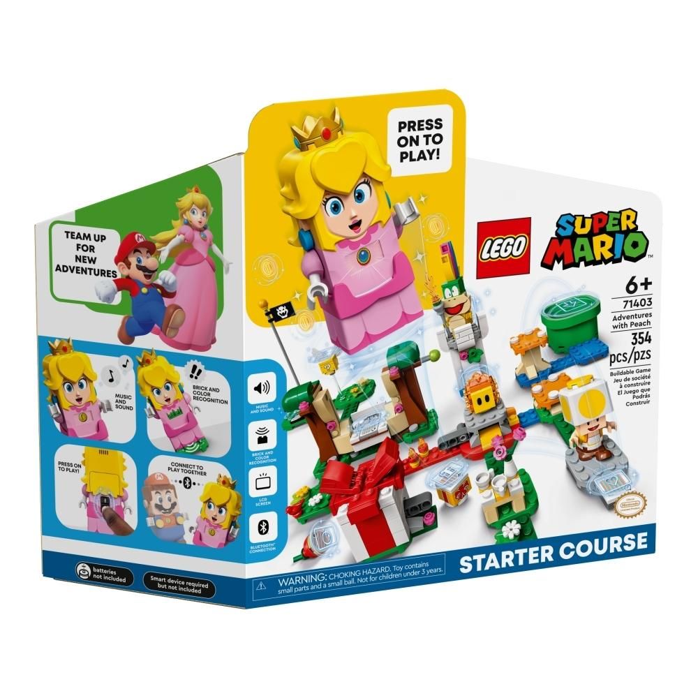 LEGO® Super Mario 71403 Peach kalandjai kezdőpálya