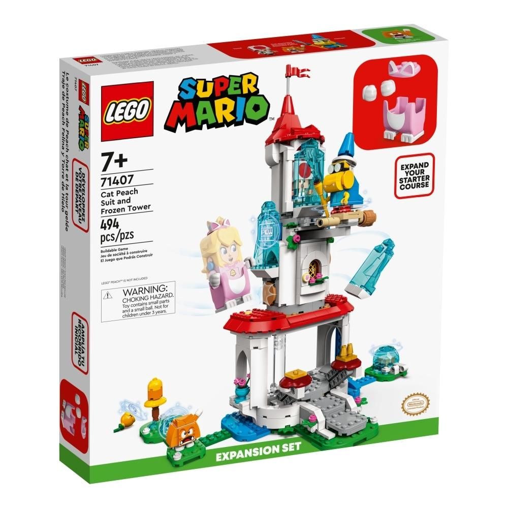 LEGO® Super Mario 71407 Peach macskajelmez és befagyott torony kiegészítő szett