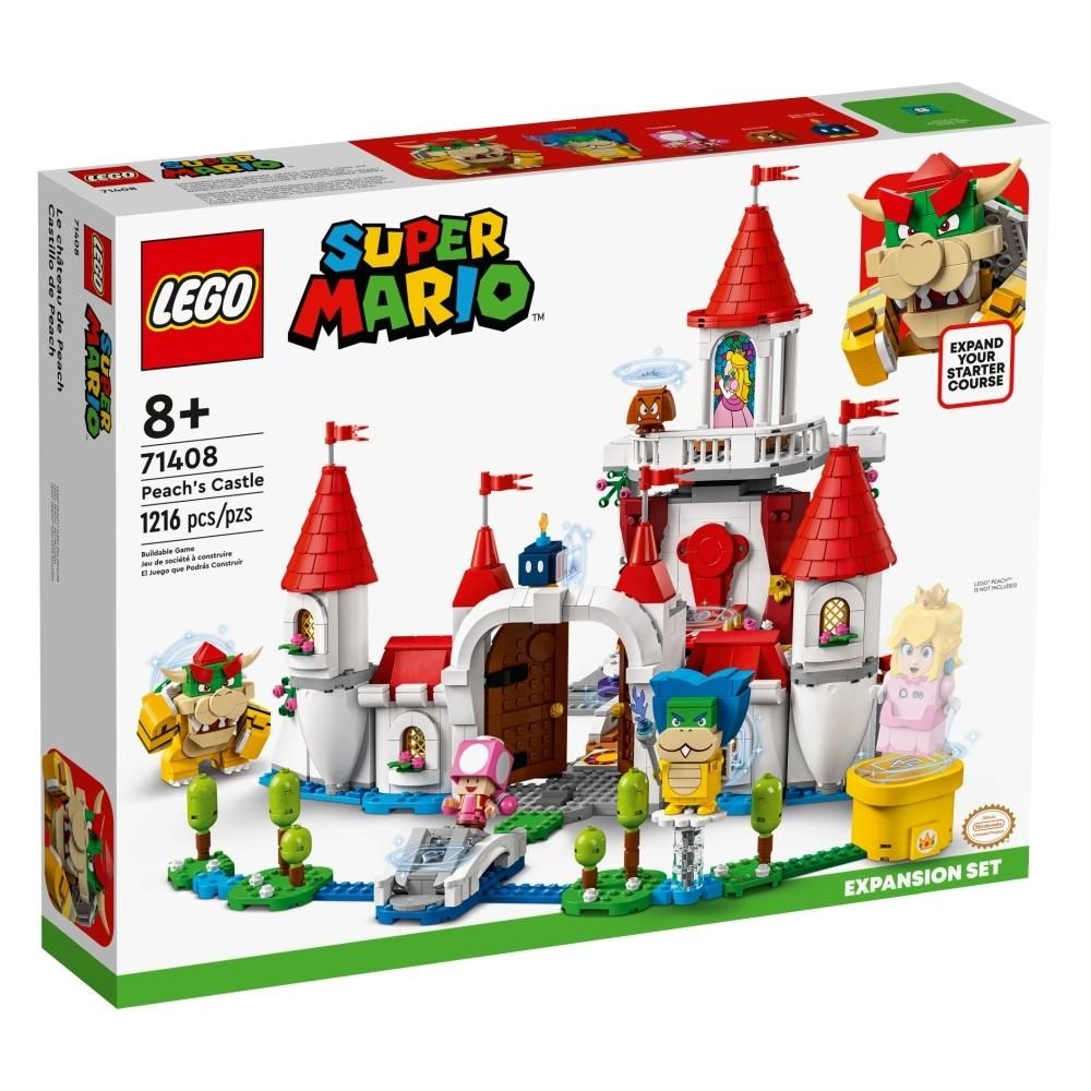 LEGO® Super Mario 71408 Peach kastélya kiegészítő szett