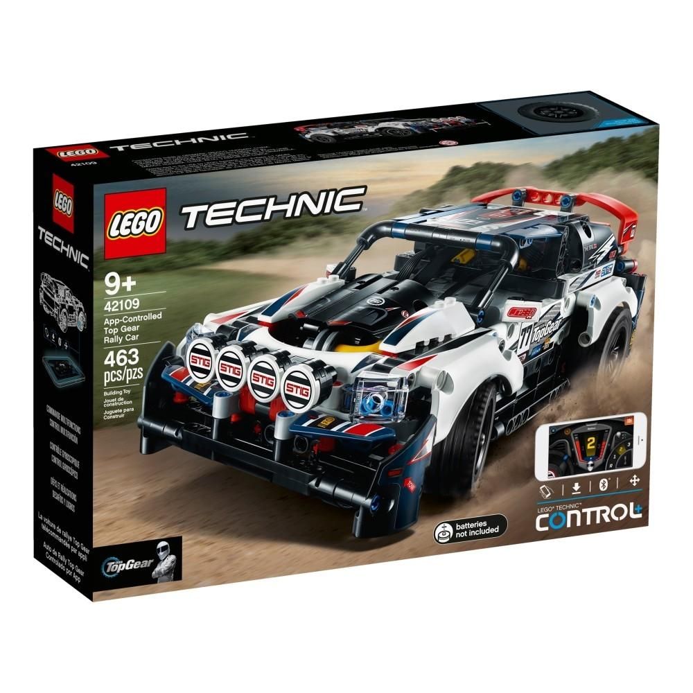 LEGO® Technic 42109 Applikációval irányítható Top Gear raliautó