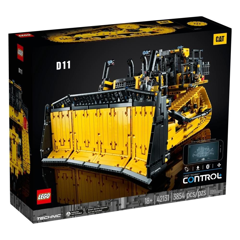 LEGO® Technic 42131 Applikációval irányítható Cat D11 buldózer