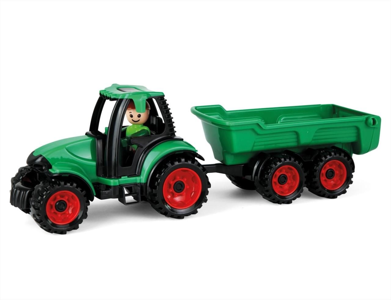 Lena Truckies traktor utánfutóval és figurával 38 cm