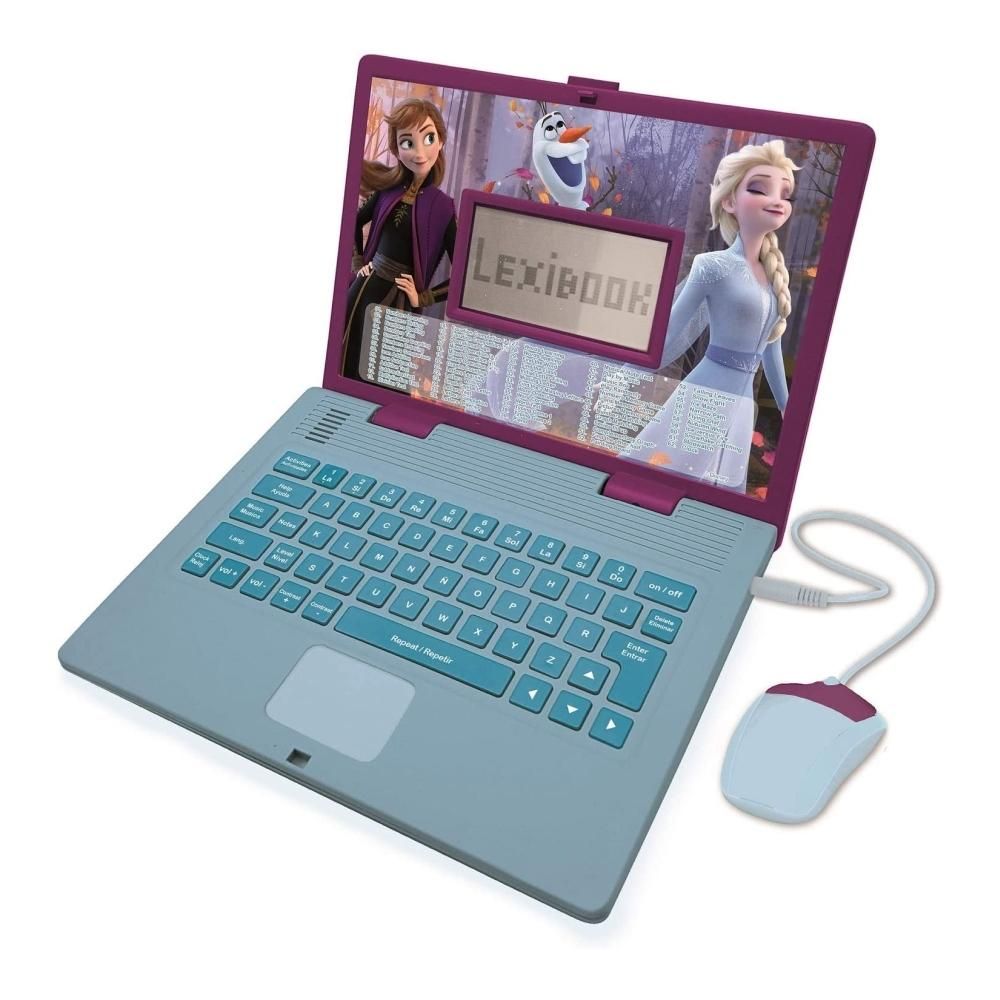 Lexibook Jégvarázs magyar-angol kétnyelvű oktató laptop