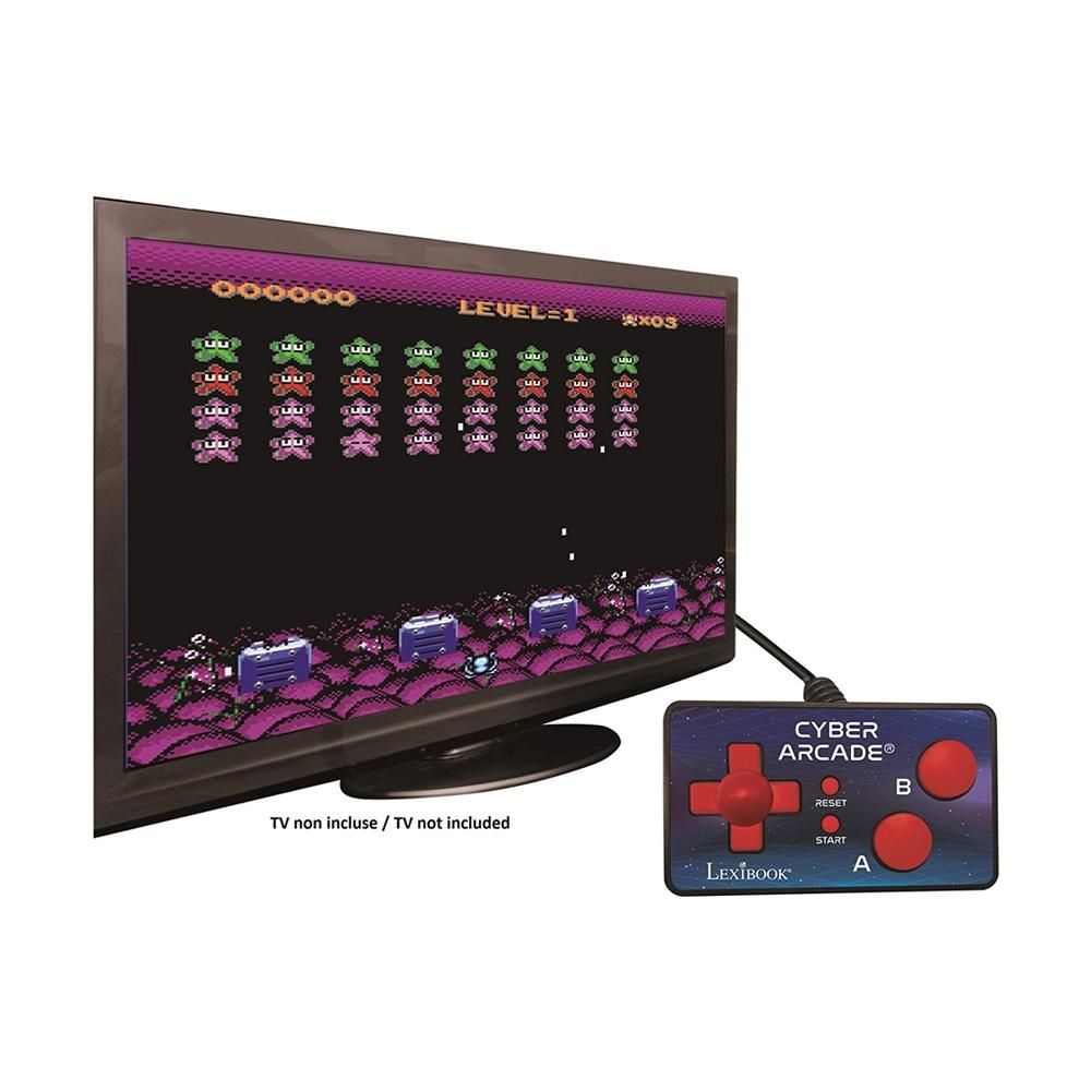 Lexibook TV-re csatlakoztatható játékkonzol 200 játékkal (LEX-JG6500)