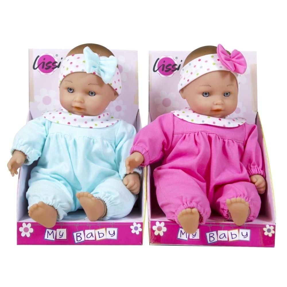 Lissi puha testű játékbaba 28 cm (kétféle)