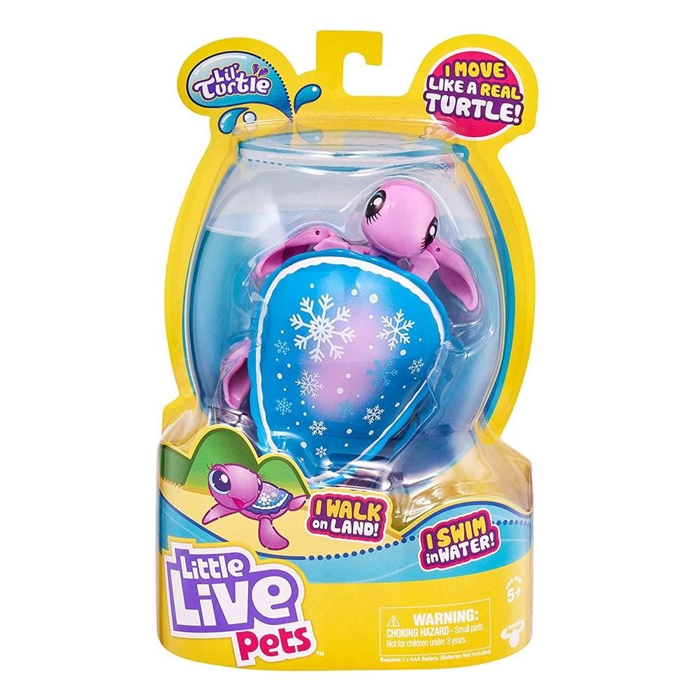 Little Live Pets Úszkáló kisteknős - Blue Snowbreeze