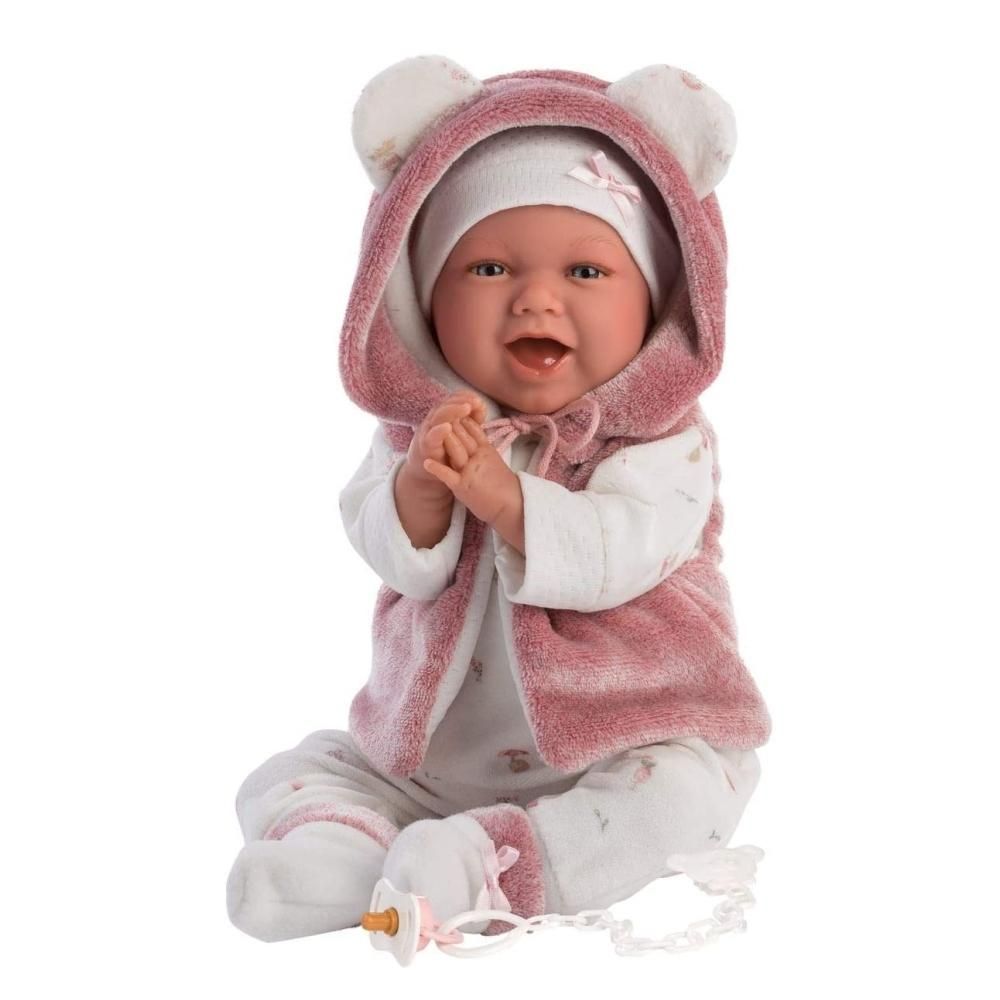Llorens Mimi újszülött baba nevető funkcióval 42 cm